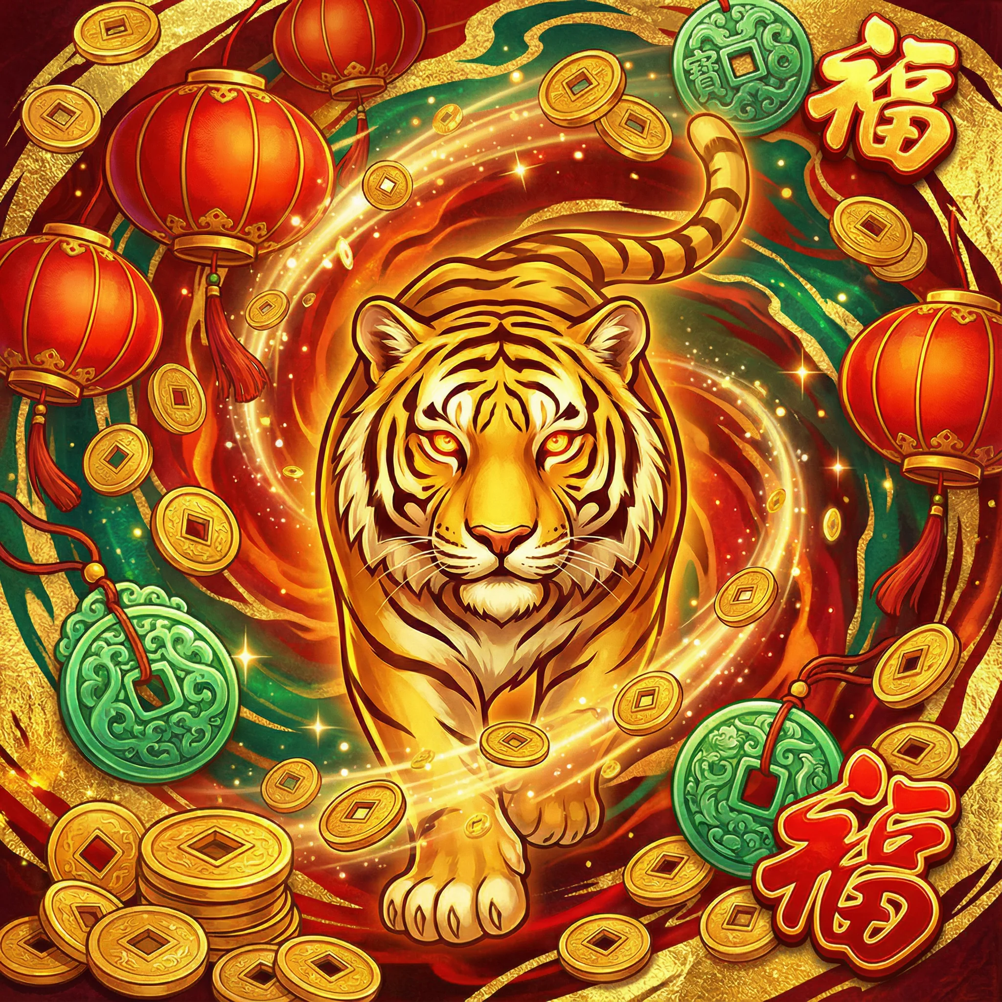 Fortune Tiger - Caça-níquel temático